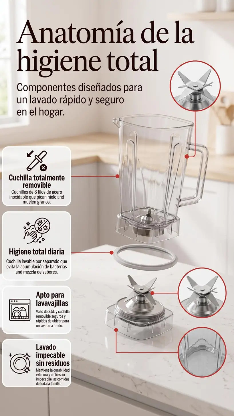Licuadora Profesional - 2 Litros