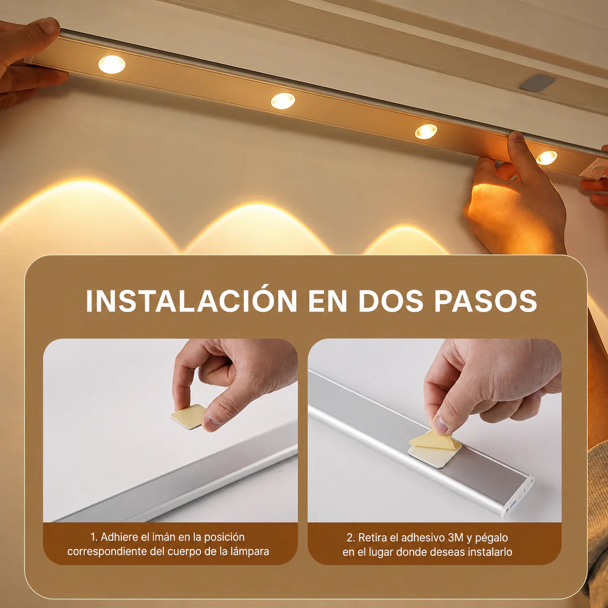 LumiSense – Luz inteligente que se enciende sola 50cm