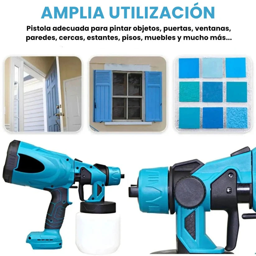 Pistola de Pintura Inalámbrica
