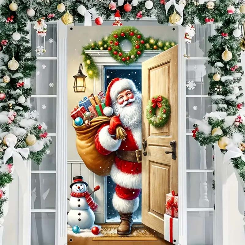 FUNDAS NAVIDEÑAS PARA PUERTAS