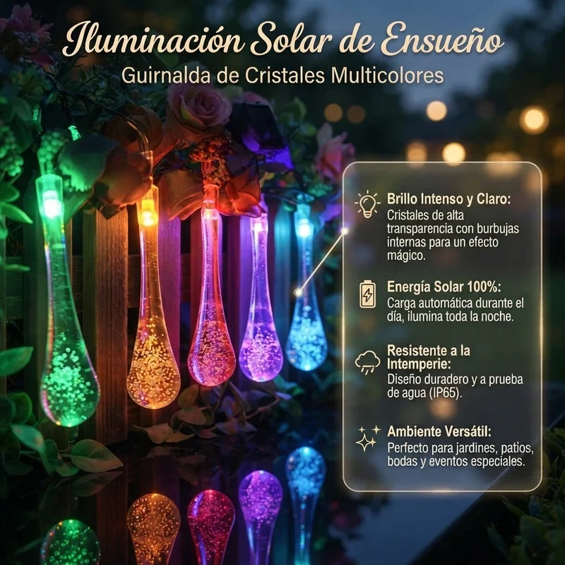 Luces Solares Terraza y Jardín
