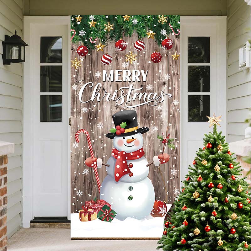 FUNDAS NAVIDEÑAS PARA PUERTAS