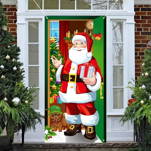 FUNDAS NAVIDEÑAS PARA PUERTAS