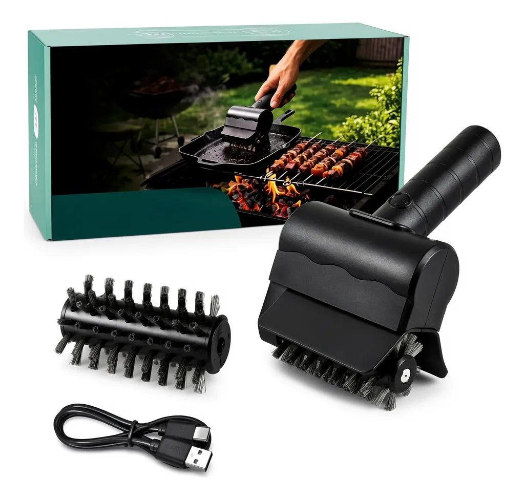 Cepillo Limpia Parrilla Inalámbrico