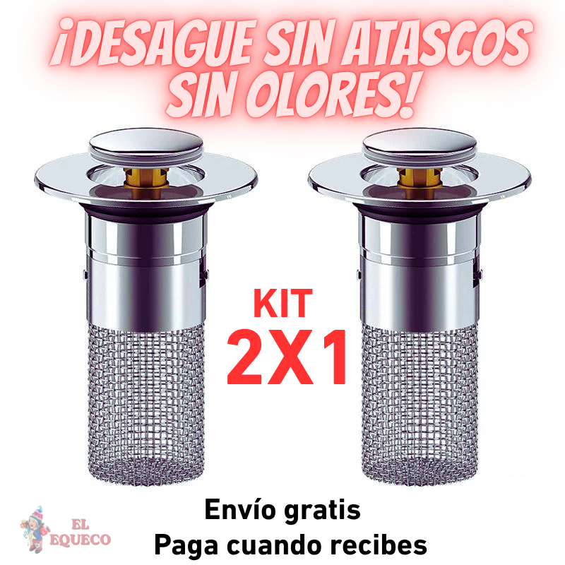 TAPON FLUJO LIBRE X2 UNIDADES