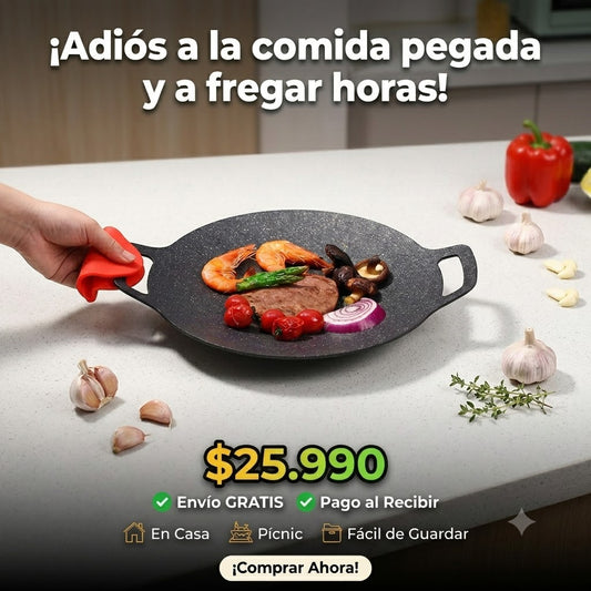 GrillCoreano - Todo se cocina parejo, nada se pega