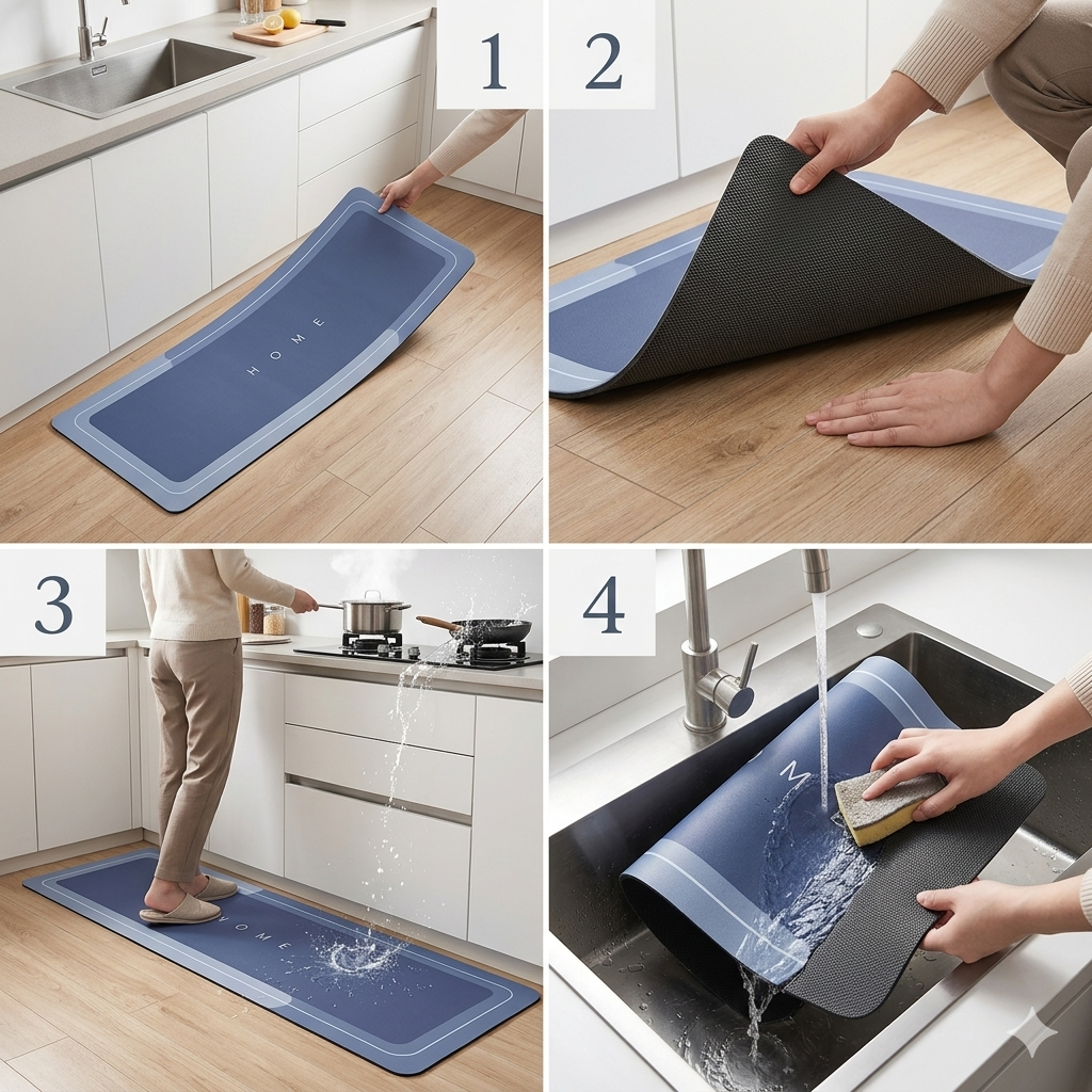 SafeMat - Absorbe al instante, seca en segundos
