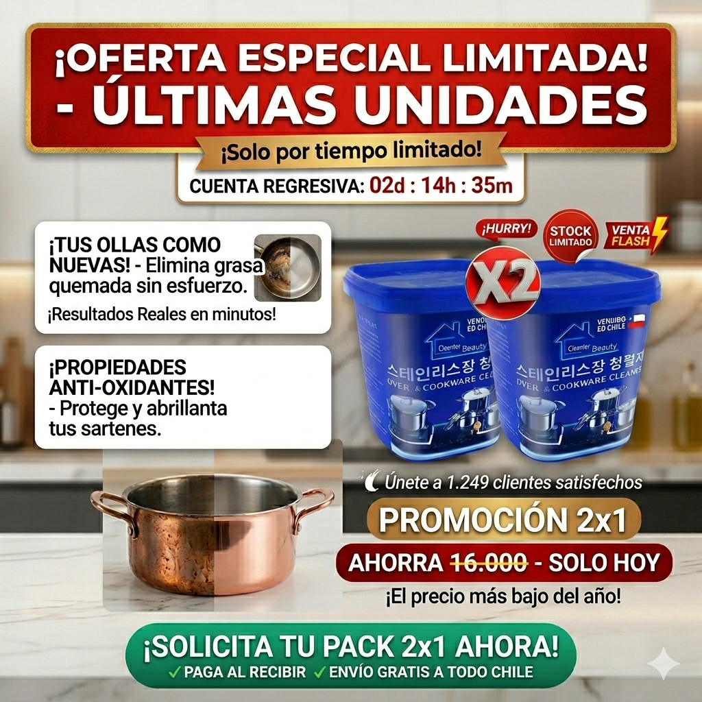 ⭐Pack 2 Limpiador Multiusos Crema Mágica