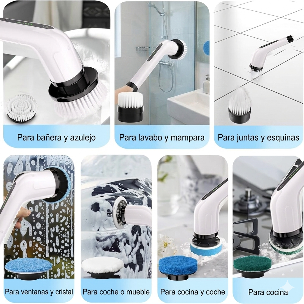 SpinClean - Limpia en minutos, sin arrodillarte