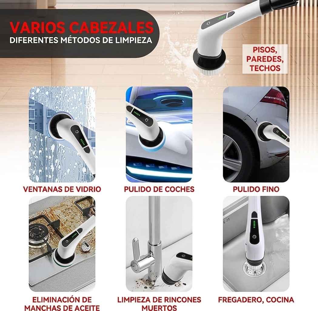 SpinClean - Limpia en minutos, sin arrodillarte