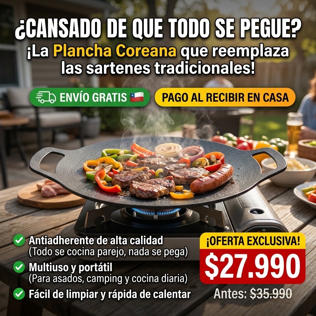 GrillCoreano - Todo se cocina parejo, nada se pega