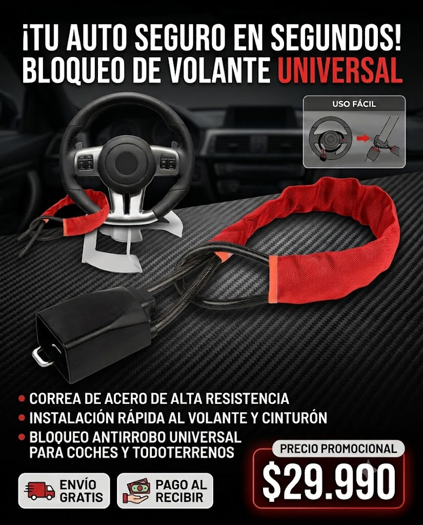 Traba Volante Al Cinturon De Seguridad