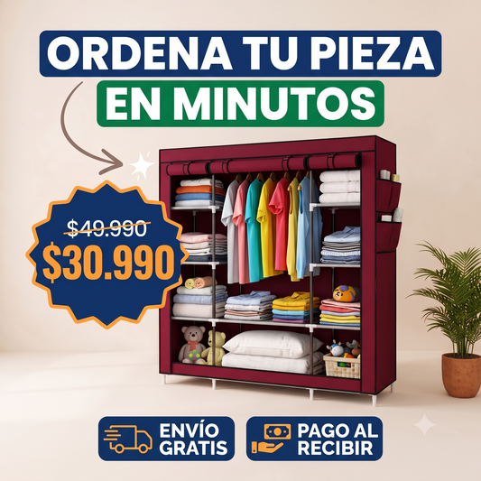 Ropero Armable - EspacioFlex. Más orden, sin gastar en remodelar