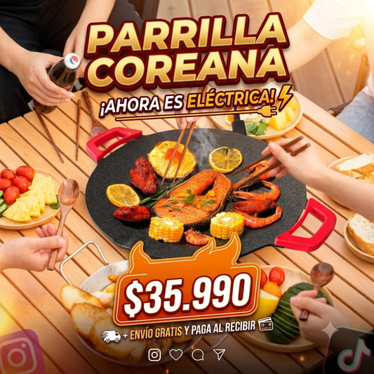 ElectroGrill Coreano - Plancha Eléctrica